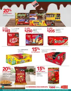 Nuevas ofertas de City Club válidas en toda la República Mexicana desde el 01.07.2025. ¡Encuentra las mejores ofertas en City Club catálogo! | Página: 36 | Productos: Paleta, Leche, Cacao, Barra