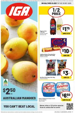 Preview of IGA Catalogue NSW - valid from 24.12.2025