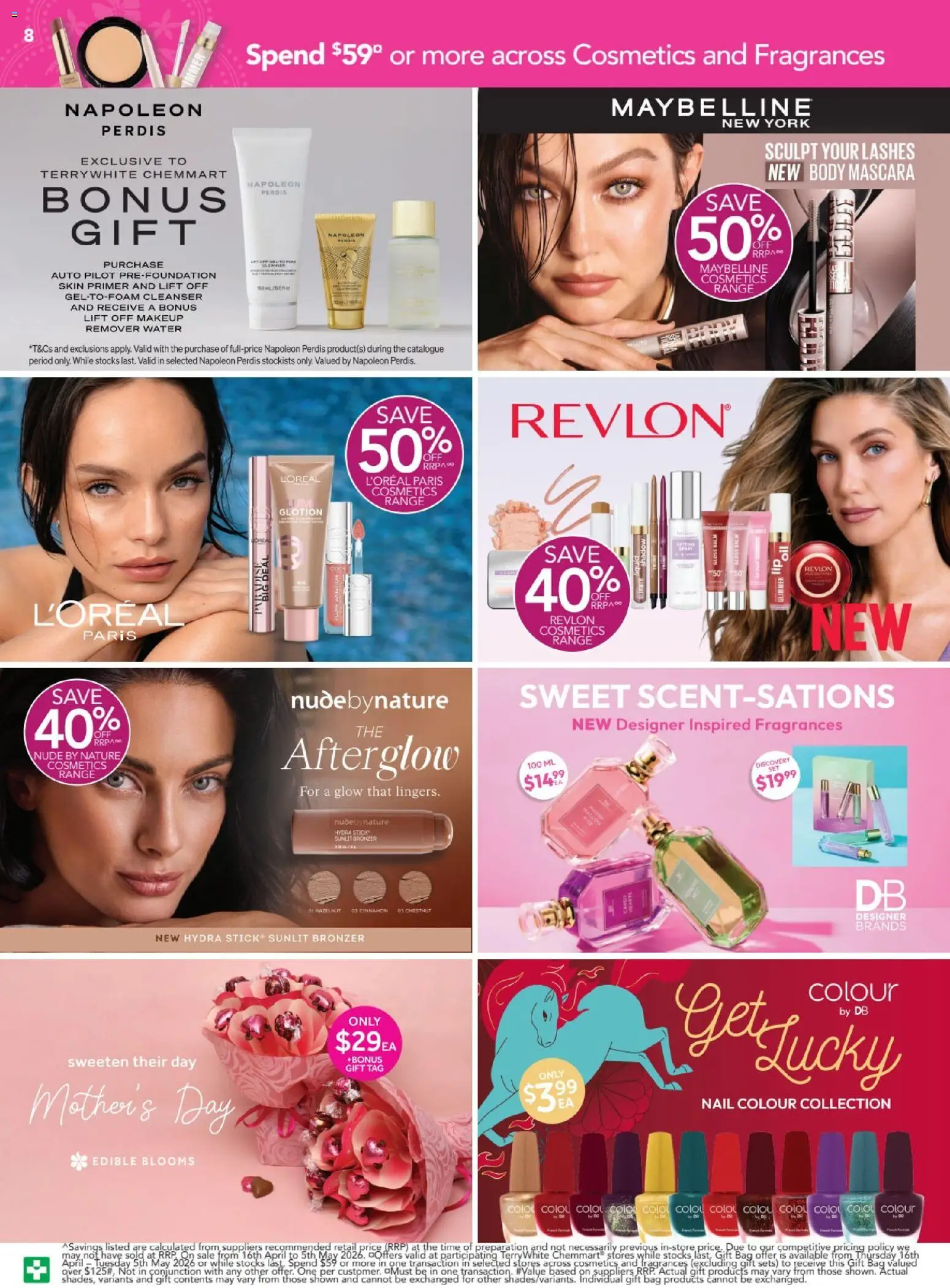 Terry White catalogue - valid from 16.04.2026 | Page: 8 | Products: Bronzer, Mascara, Makeup, Bag