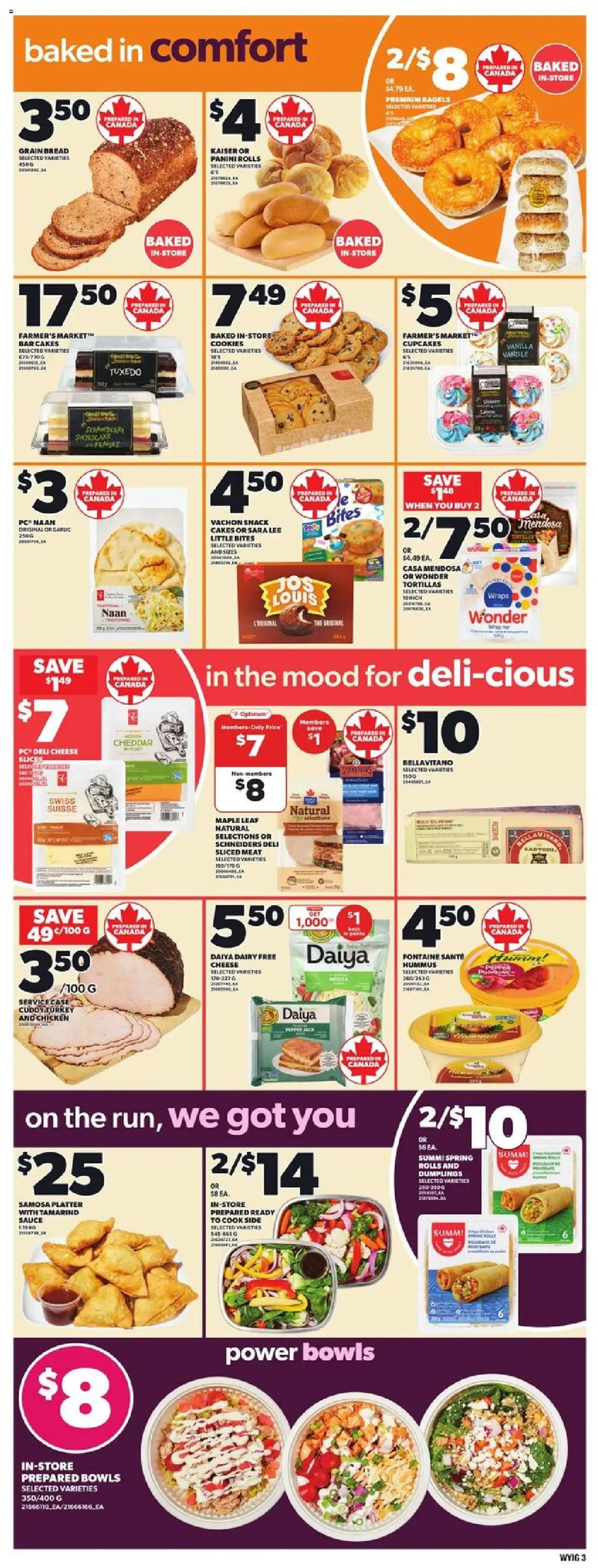 Independent Grocer flyer valid from 16.10.2025 | Page: 7 | Products: Cookies, Turkey, Bread, Chicken