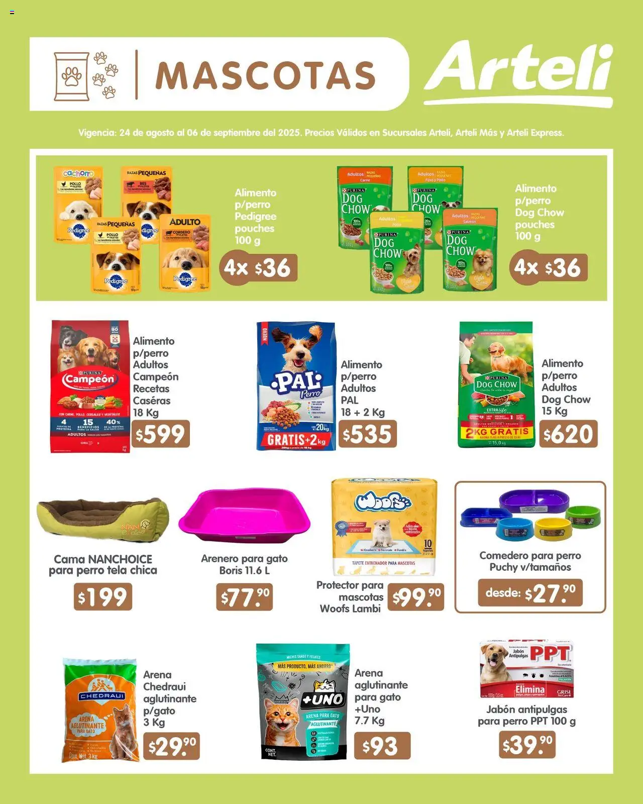 Nuevas ofertas de Arteli válidas en toda la República Mexicana desde el 24.08.2025. ¡Encuentra las mejores ofertas en Arteli - Folleto Quincenal! | Página: 18 | Productos: Cereales, Cama, Tapete, Jabón
