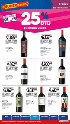La Anonima - Insuperables - z5 │ válido desde el 14.08.2025 | Página: 22 | Productos: Vino