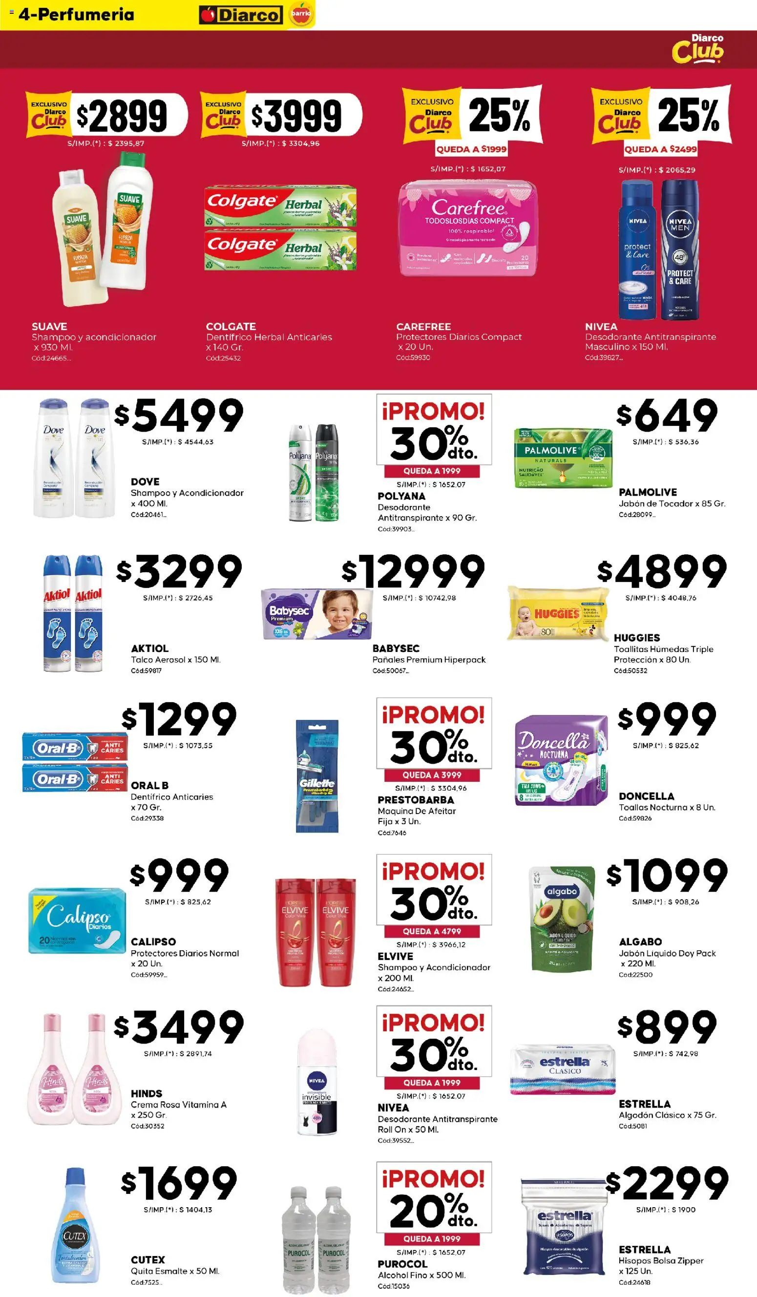 Diarco - Ofertas Diarco Barrio │ válido desde el 19.01.2026 | Página: 4