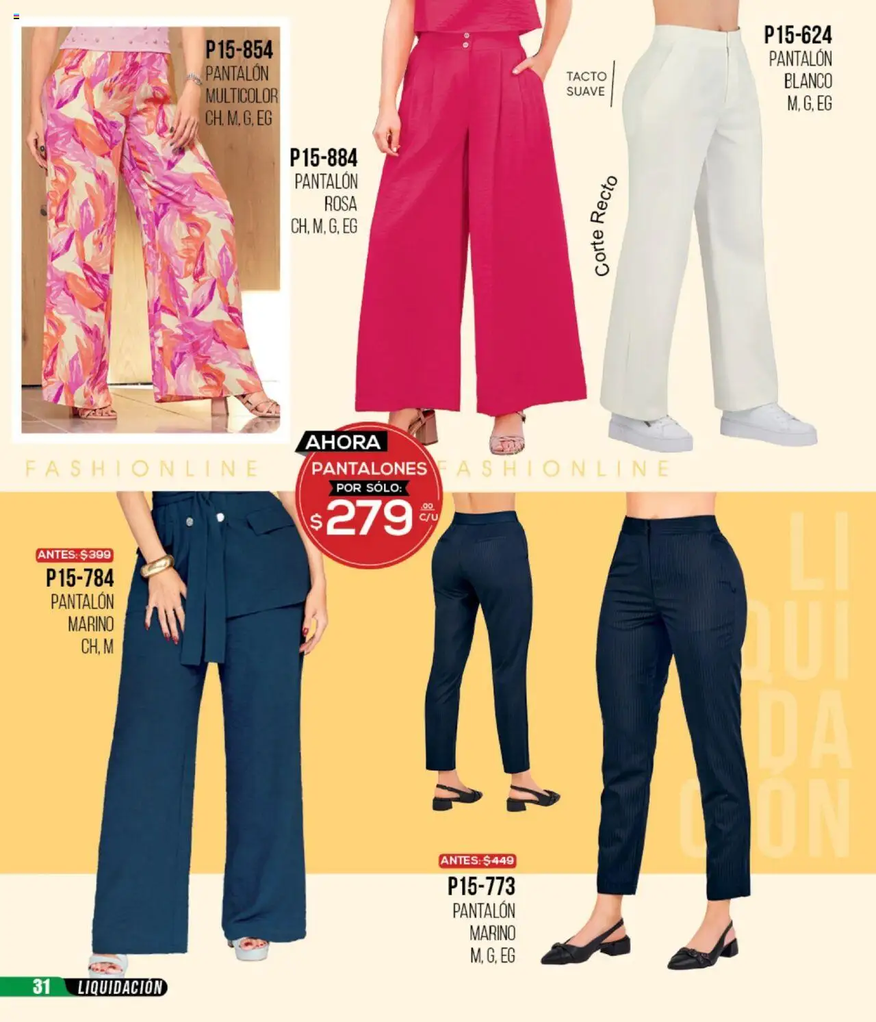 Nuevas ofertas de Cklass válidas en toda la República Mexicana desde el 22.09.2025. ¡Encuentra las mejores ofertas en Cklass - Catálogo Liquidación Calzado! | Página: 215 | Productos: Pantalones