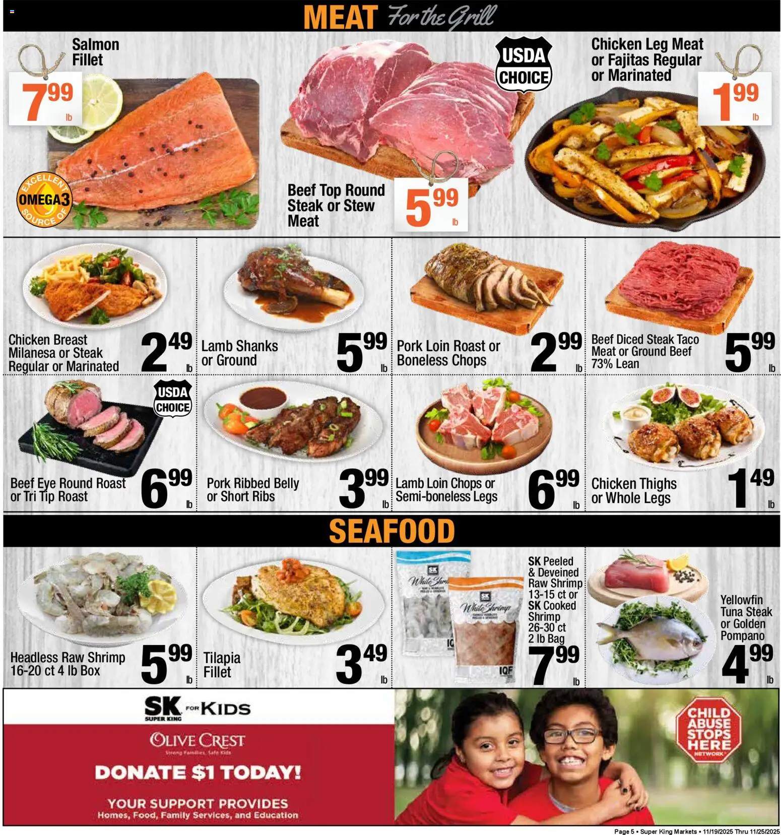 Super King Weekly Ad - valid from 19.11.2025 | Page: 6 | Products: Safe, Box, Beef, Grill