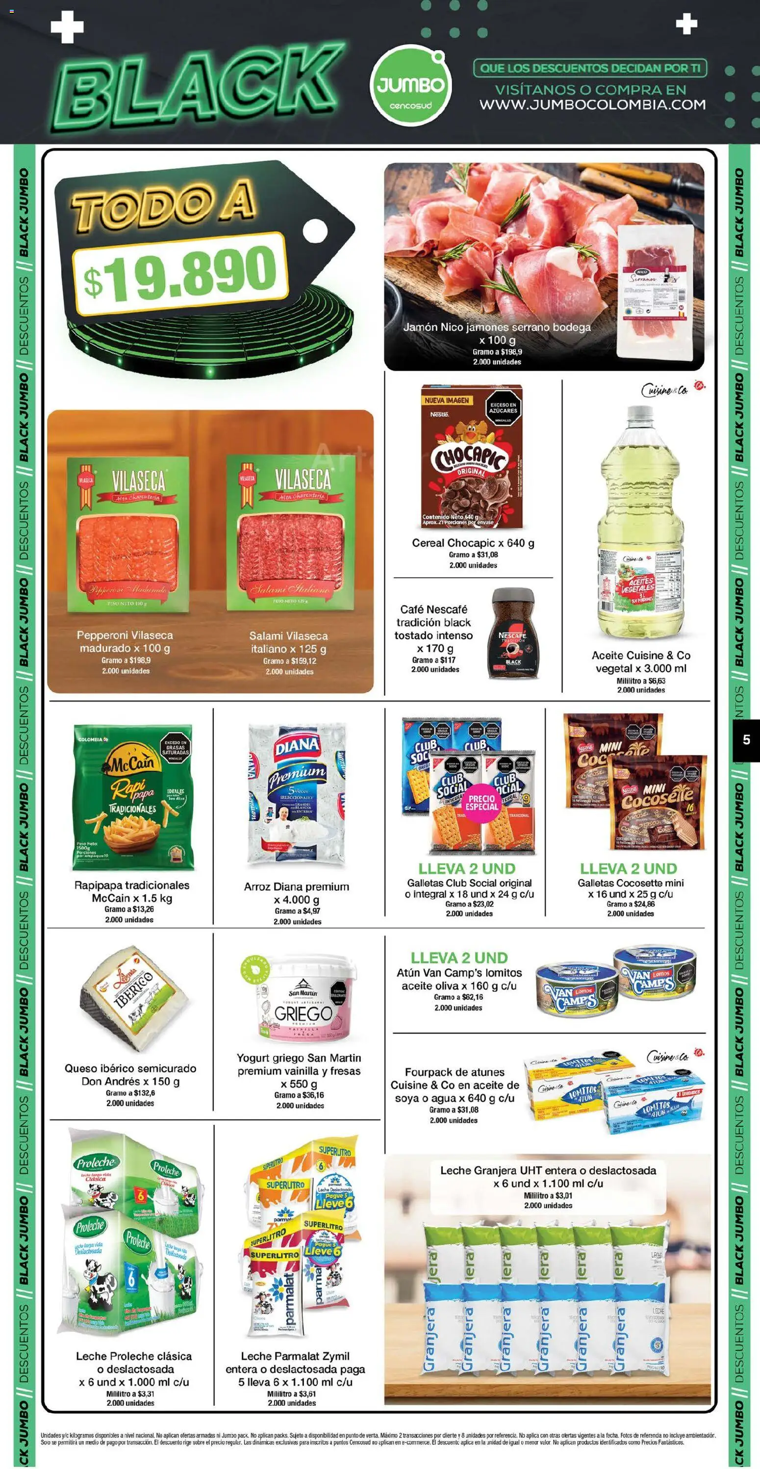 Jumbo revista - valida desde el 20.11.2025 | Página: 5 | Productos: Arroz, Fresa, Oliva, Café