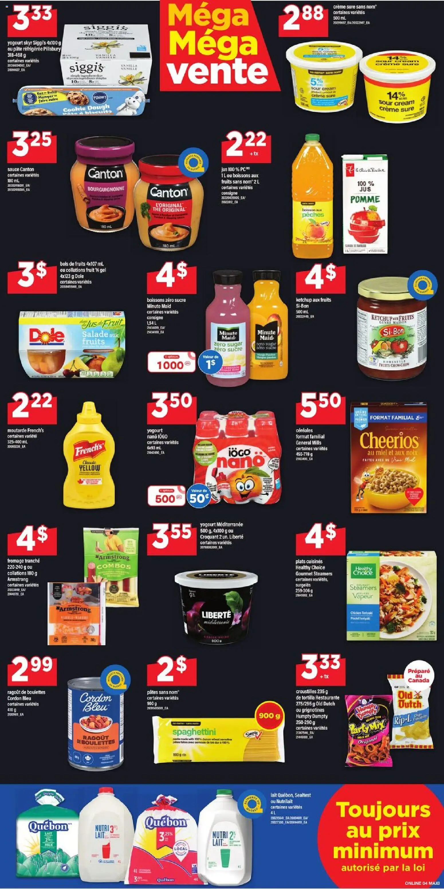 Maxi flyer valid from 27.11.2025 | Page: 9 | Products: Sour cream, Ketchup, Cream, Chicken