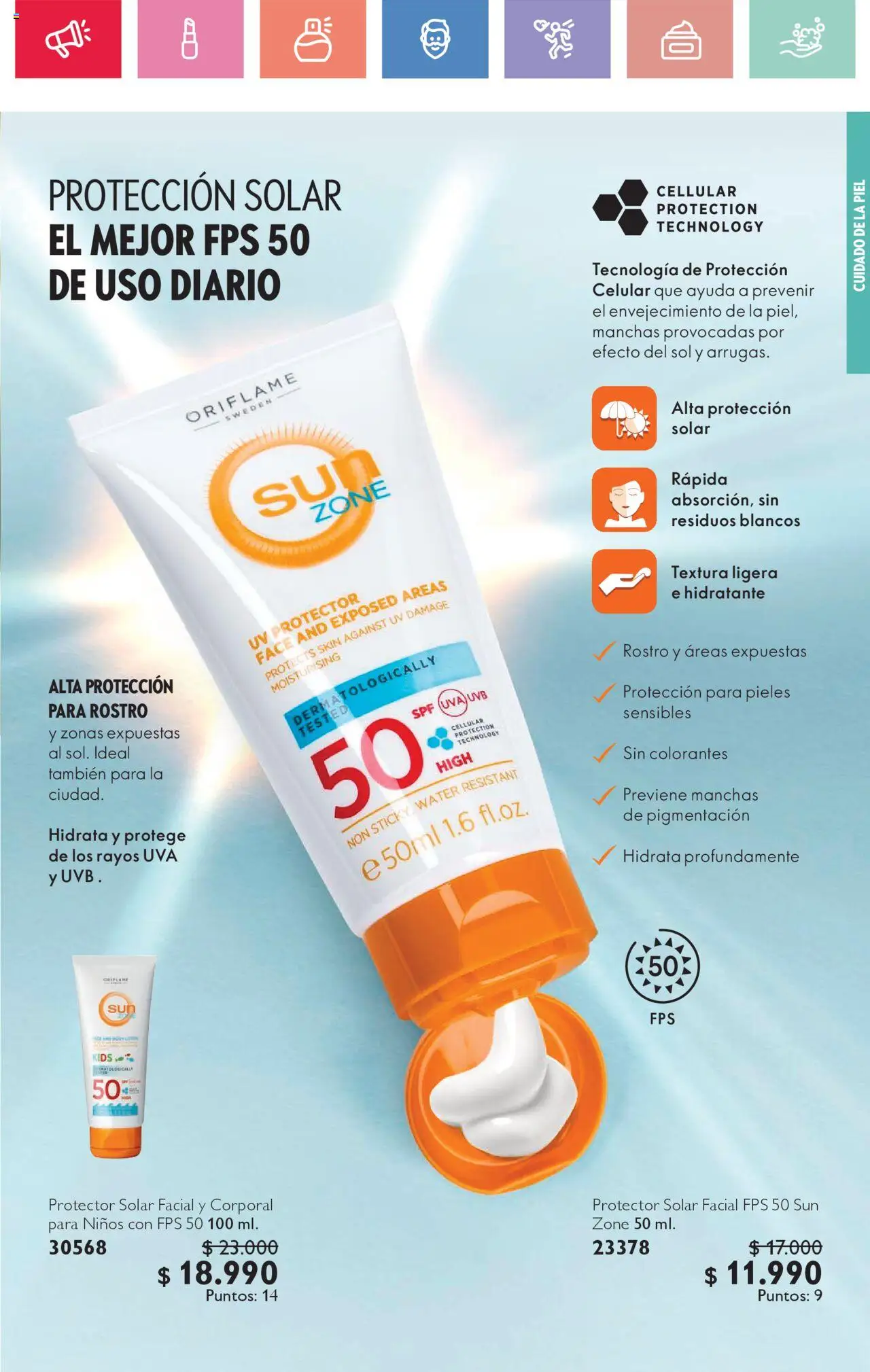 Oriflame catálogo │ válido desde el 21.06.2025 | Página: 75 | Productos: Uva, Protector solar