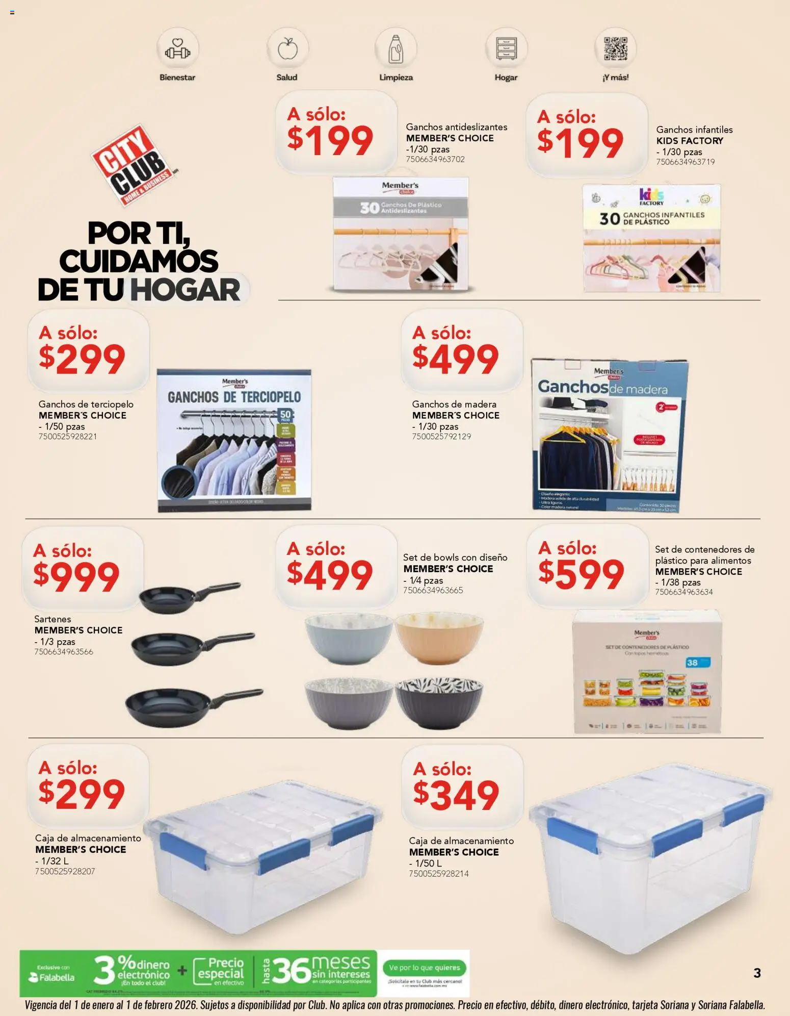 Nuevas ofertas de City Club válidas en toda la República Mexicana desde el 01.01.2026. ¡Encuentra las mejores ofertas en City Club catálogo! | Página: 3