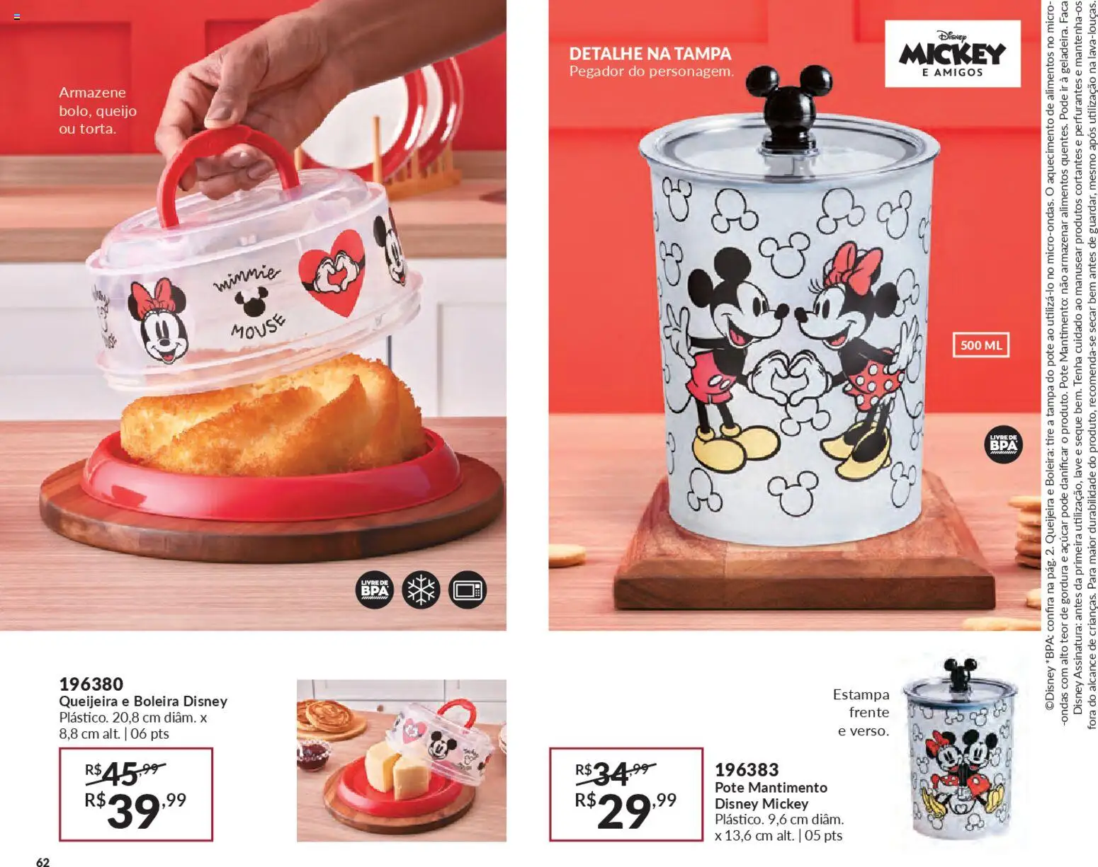 Avon Folheto - válido de 19.12.2025 | Página: 62 | Produtos: Queijo, Faca, Açúcar, Mouse