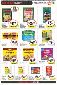 Preview of IGA Catalogue  - valid from 10.12.2025 | Page: 28 | Products: Tomatoes, Sauce, Garlic, Tortillas