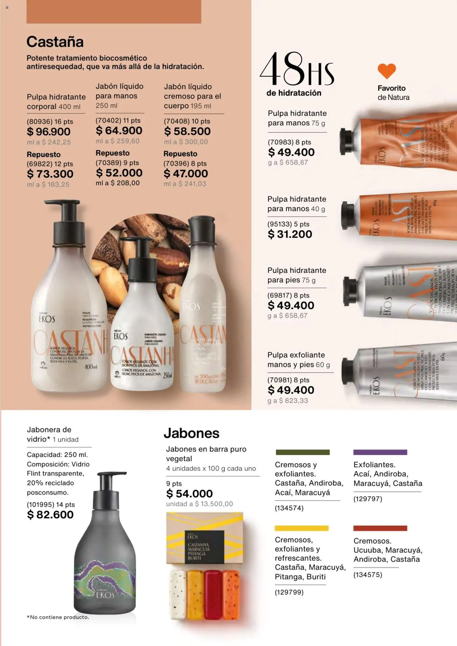 Natura revista - valida desde el 01.02.2026 | Página: 117 | Productos: Jabón líquido, Jabonera, Maracuyá, Jabón