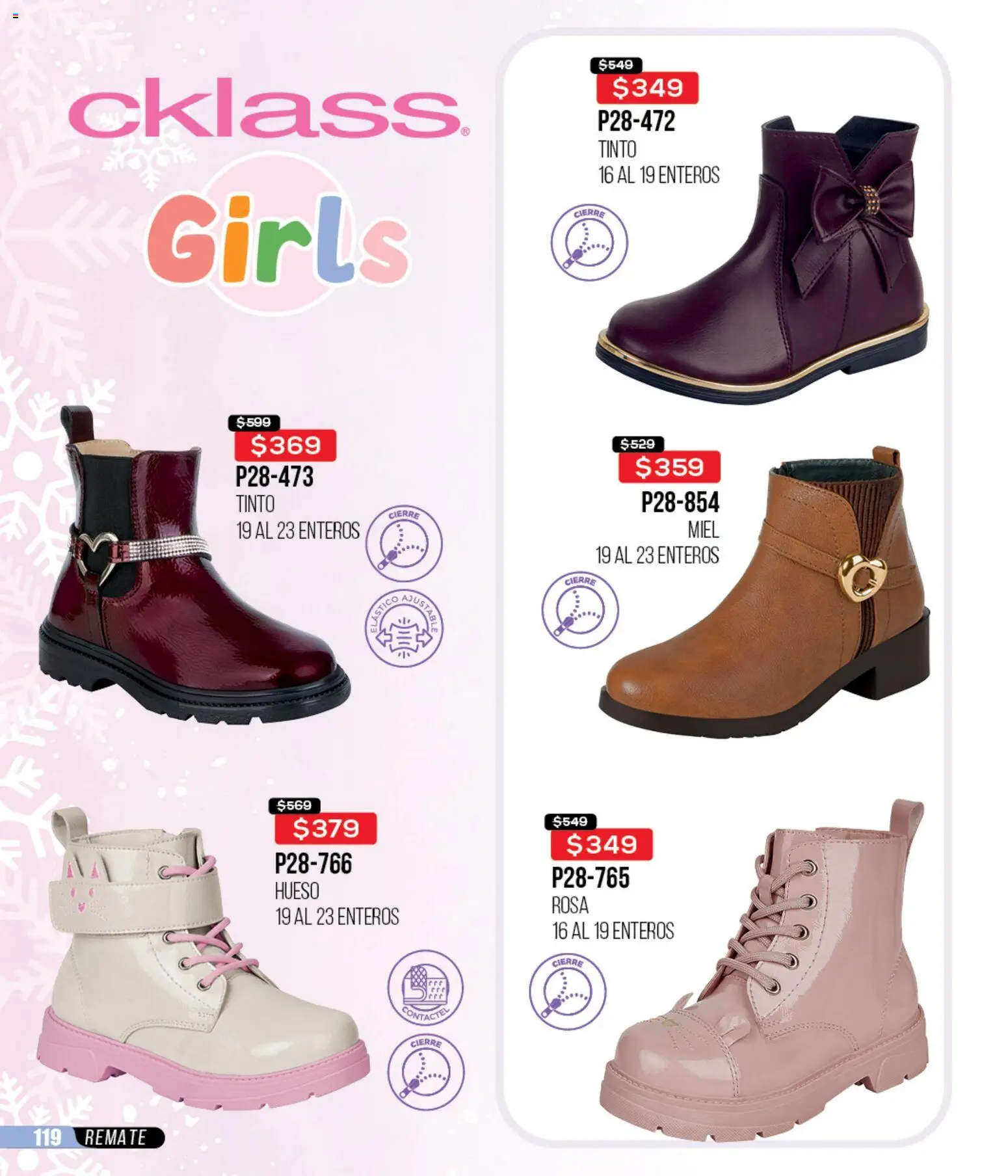 Nuevas ofertas de Cklass válidas en toda la República Mexicana desde el 06.02.2026. ¡Encuentra las mejores ofertas en Cklass catálogo Ramate Digital Calzado! | Página: 120