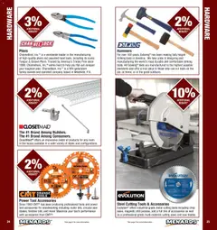Preview of Menards weekly ads valid from 01.01.2026 | Page: 13 | Products: Saw, Nail, Circular Saw