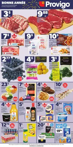 Preview of Provigo weekly flyer / circulaire from shop Provigo valid from 25.12.2025