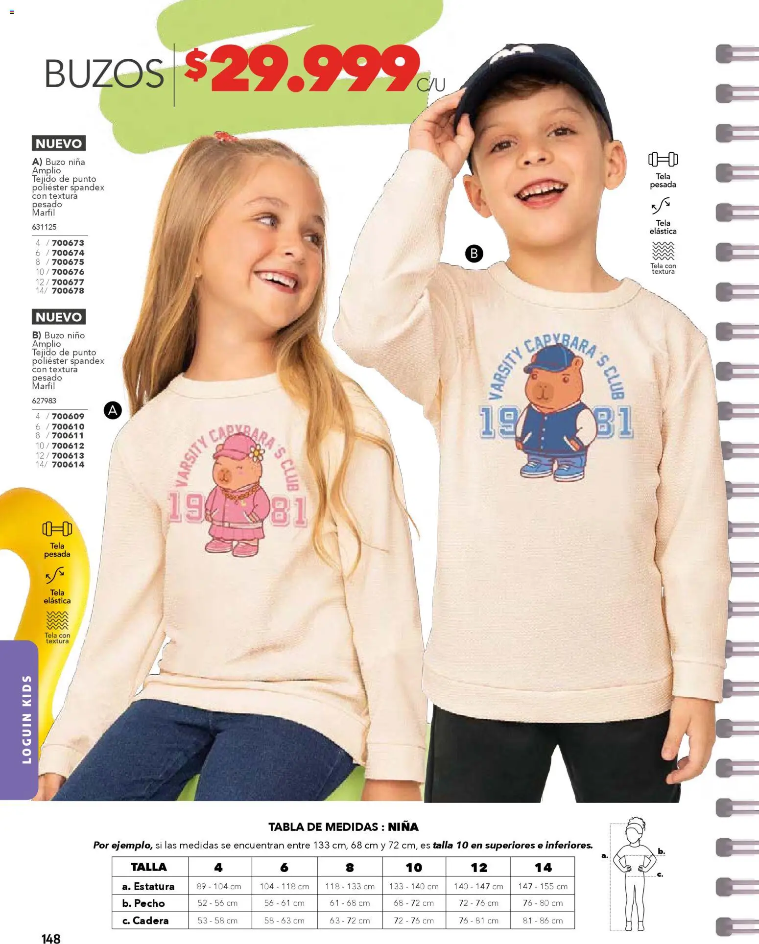 Carmel revista - valida desde el 01.02.2026 | Página: 148 | Productos: Buzo