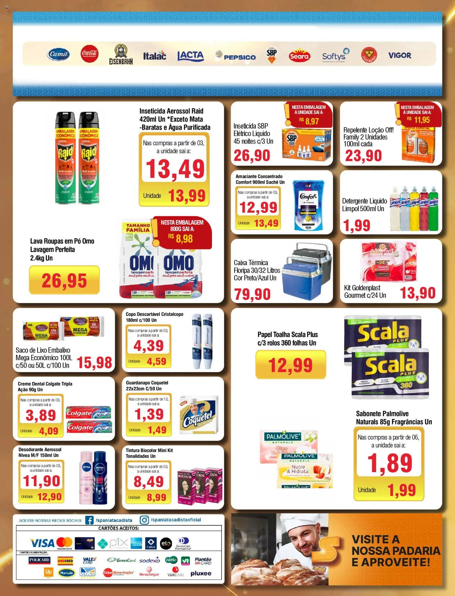 Spani Atacadista Folheto - válido de 26.12.2025 | Página: 4 | Produtos: Papel toalha, Desodorante, Maiô, Amaciante