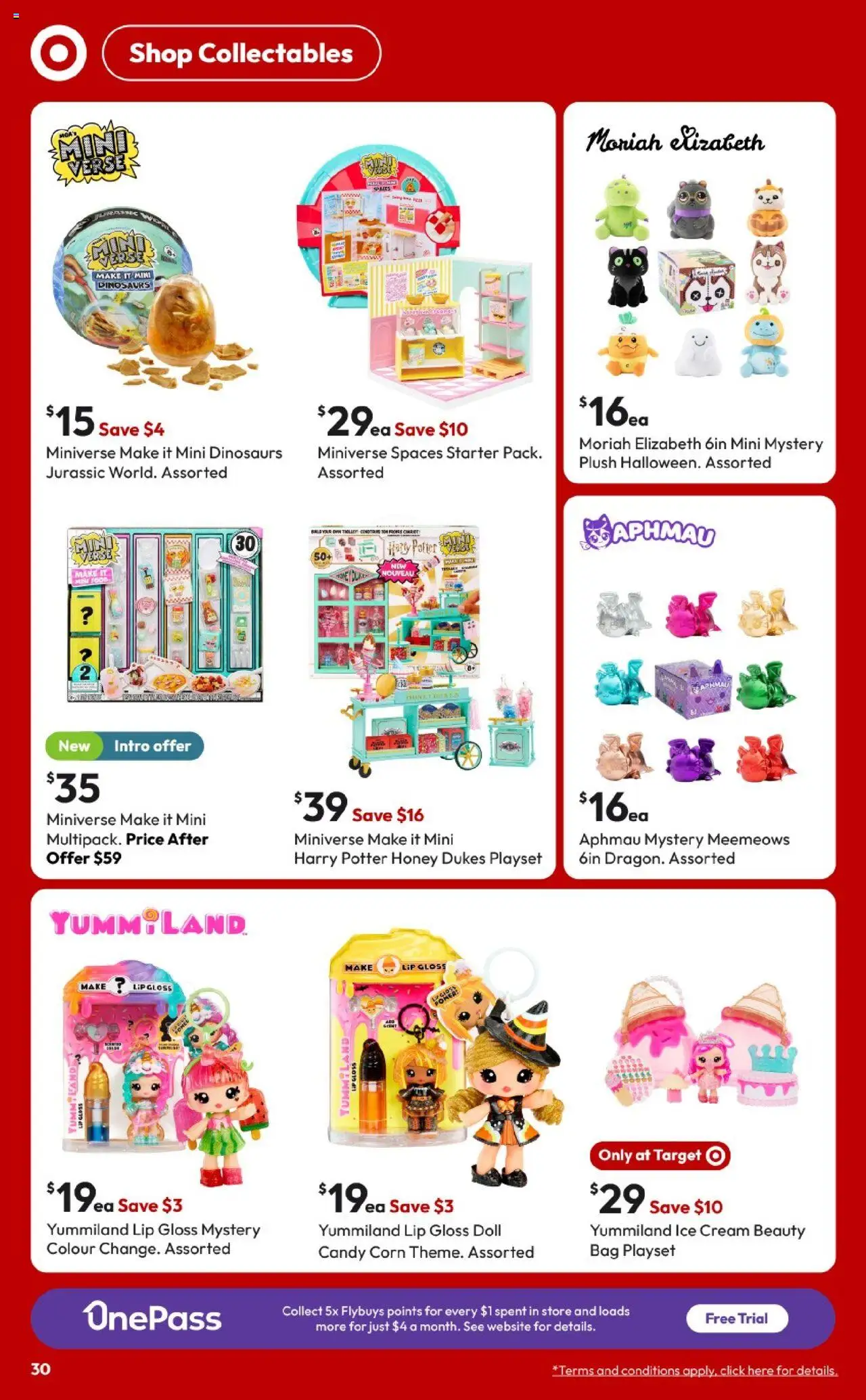 Target catalogue - valid from 18.09.2025 | Page: 30 | Products: Lip gloss, Honey, Cream, Ice cream