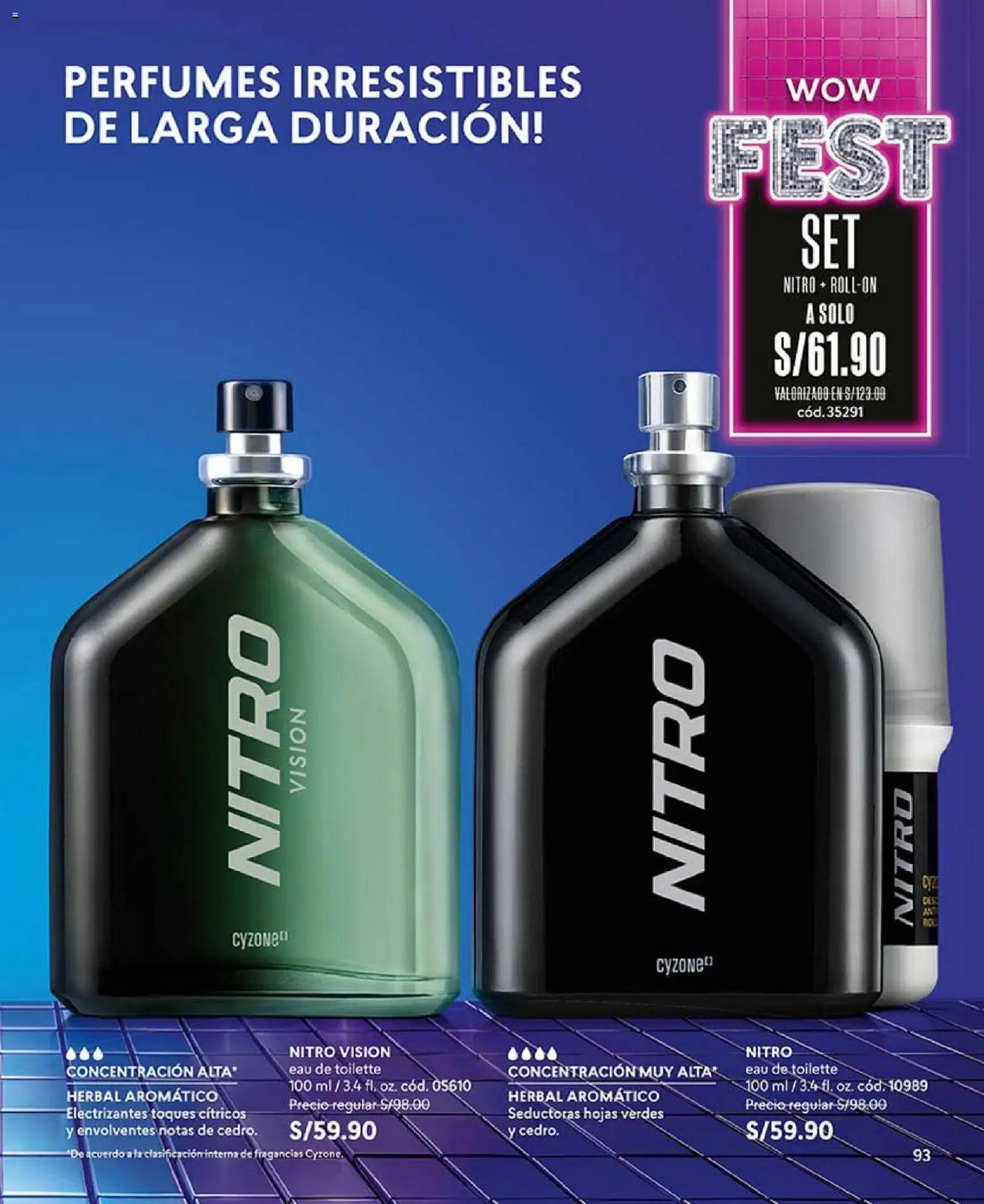 Catálogo CyZone válido desde 31.01.2026 | Página: 93 | Productos: EAU de Toilette