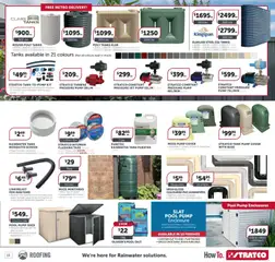 Preview of Stratco Catalogue QLD - valid from 12.12.2025 | Page: 15 | Products: Tap, Shed, Connector, Screen