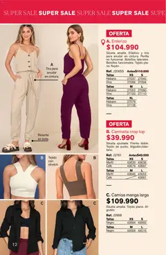 Leonisa - Catálogo -  Vista previa de la revista de la tienda Leonisa valido desde el 24.02.2026 | Página: 12 | Productos: Camiseta, Top, Café, Enterizo