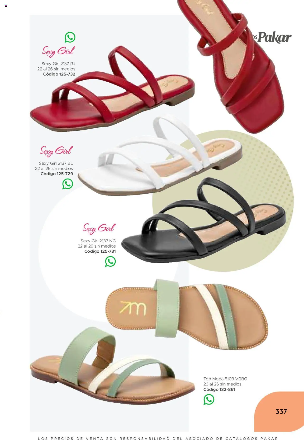 Nuevas ofertas de SC Pakar válidas en toda la República Mexicana desde el 24.07.2025. ¡Encuentra las mejores ofertas en SC Pakar Catálogo Mujer otoño / invierno! | Página: 337 | Productos: Top