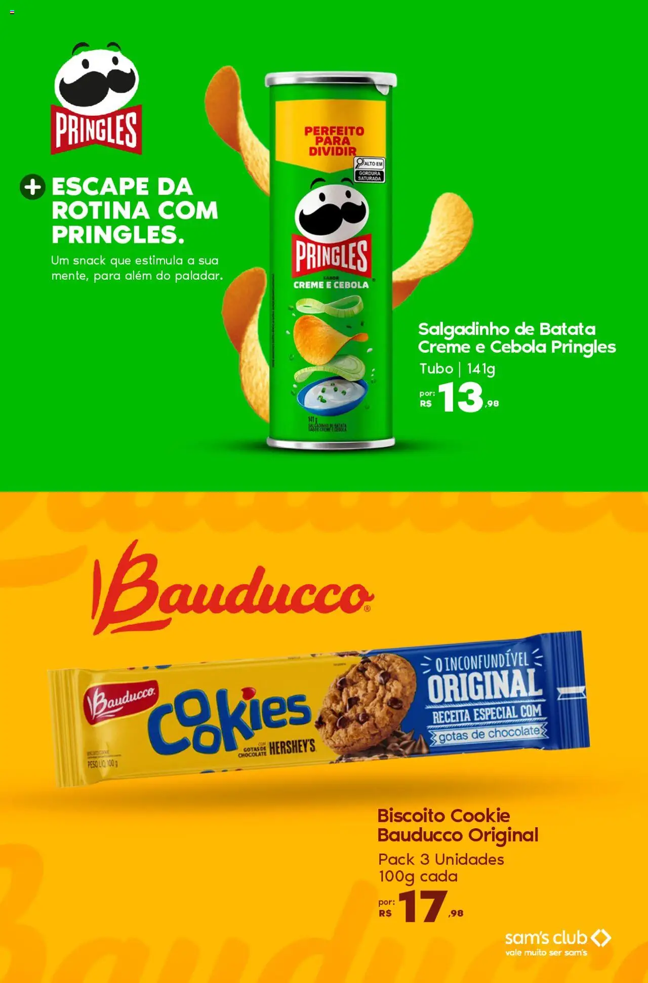 Sam's Club Folheto - válido de 21.07.2025 | Página: 10 | Produtos: Cebola, Biscoito, Chocolate, Batata