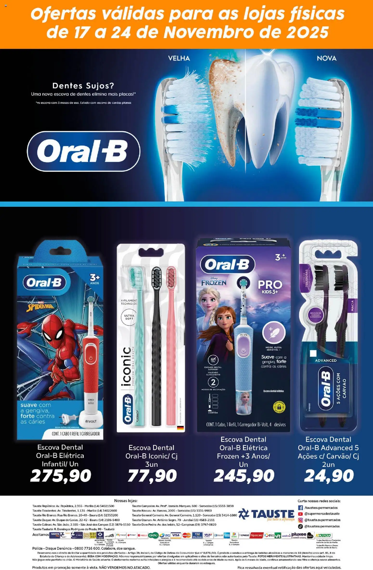 Tauste Folheto - válido de 17.11.2025 | Página: 2 | Produtos: Escova, Cabo