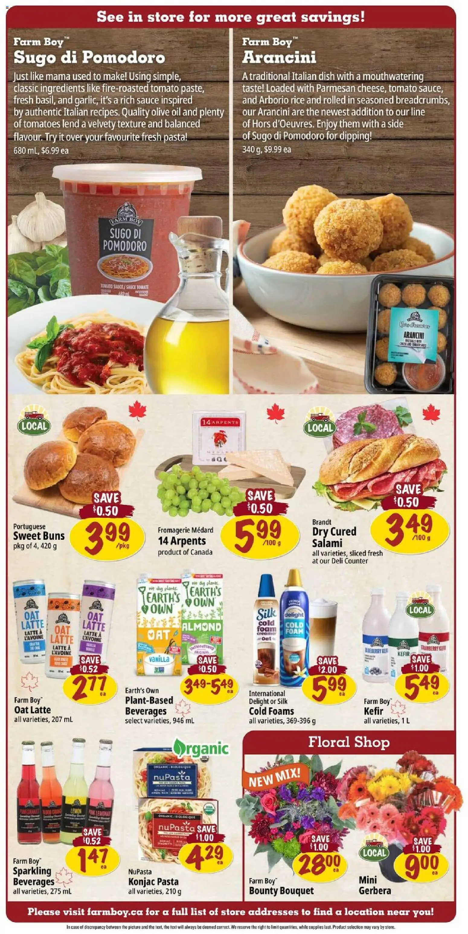 Farm Boy flyer valid from 27.11.2025 | Page: 3 | Products: Rice, Pasta, Case, Salami