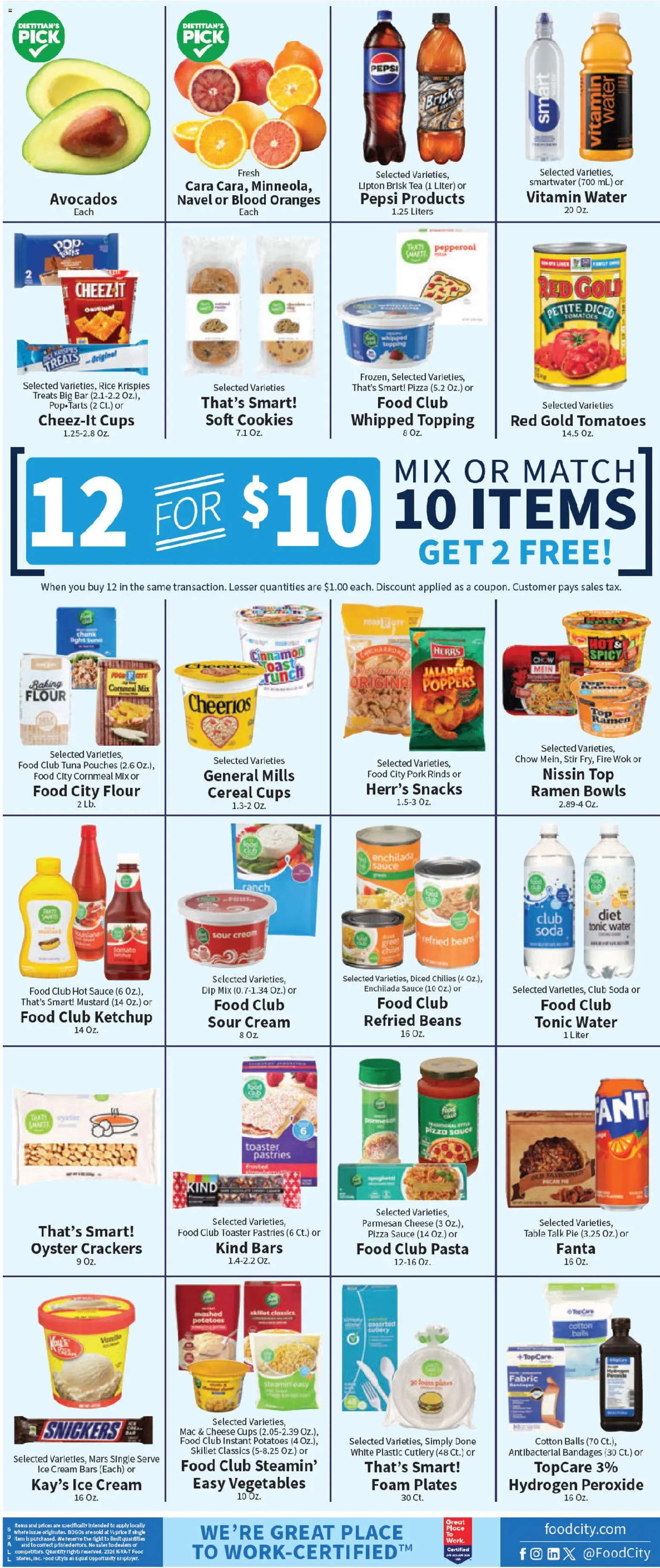 Food City Weekly Ad - valid from 18.03.2026 | Page: 8 | Products: Vitamin, Toaster, Rice, Ketchup