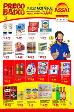 Assaí Atacadista Folheto - válido de 28.07.2025 | Página: 1 | Produtos: Pó, Guaraná, Leite, Refrigerante