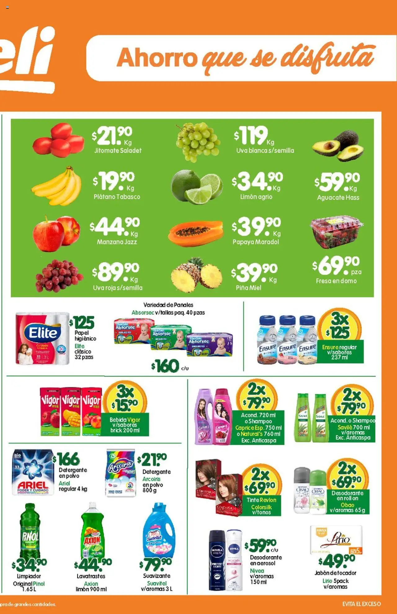 Nuevas ofertas de Arteli válidas en toda la República Mexicana desde el 29.09.2025. ¡Encuentra las mejores ofertas en Arteli - Folleto Express! | Página: 2 | Productos: Desodorante, Fresa, Limpiador, Pañales