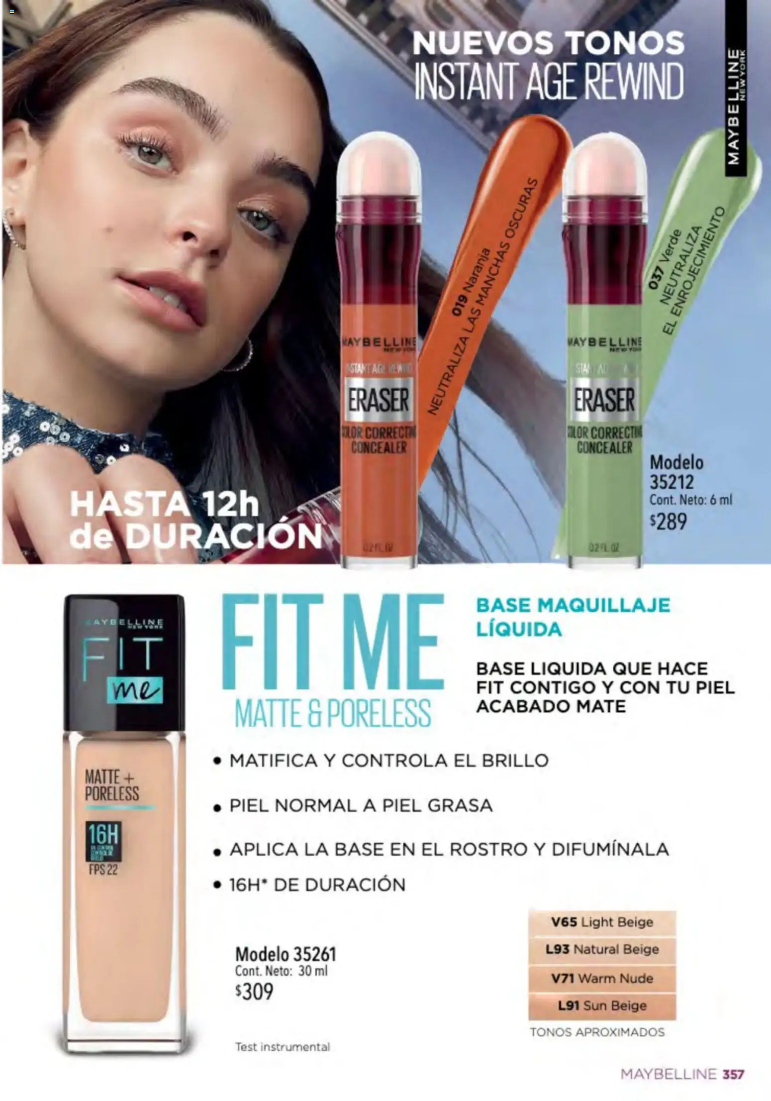 Nuevas ofertas de Ilusión válidas en toda la República Mexicana desde el 01.03.2026. ¡Encuentra las mejores ofertas en Ilusión catálogo Primavera! | Página: 359 | Productos: Brillo, Mate, Maquillaje