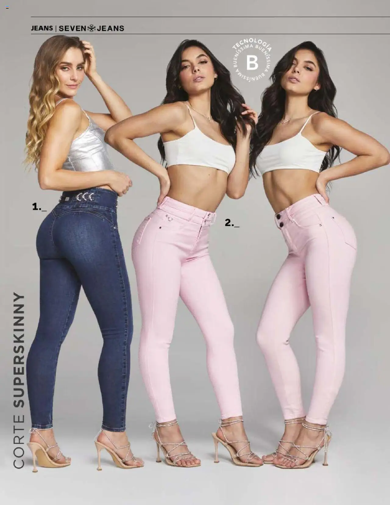 Nuevas ofertas de Price Shoes válidas en toda la República Mexicana desde el 11.02.2025. ¡Encuentra las mejores ofertas en Price Shoes catálogo Jeans Pri-Ver! | Página: 64