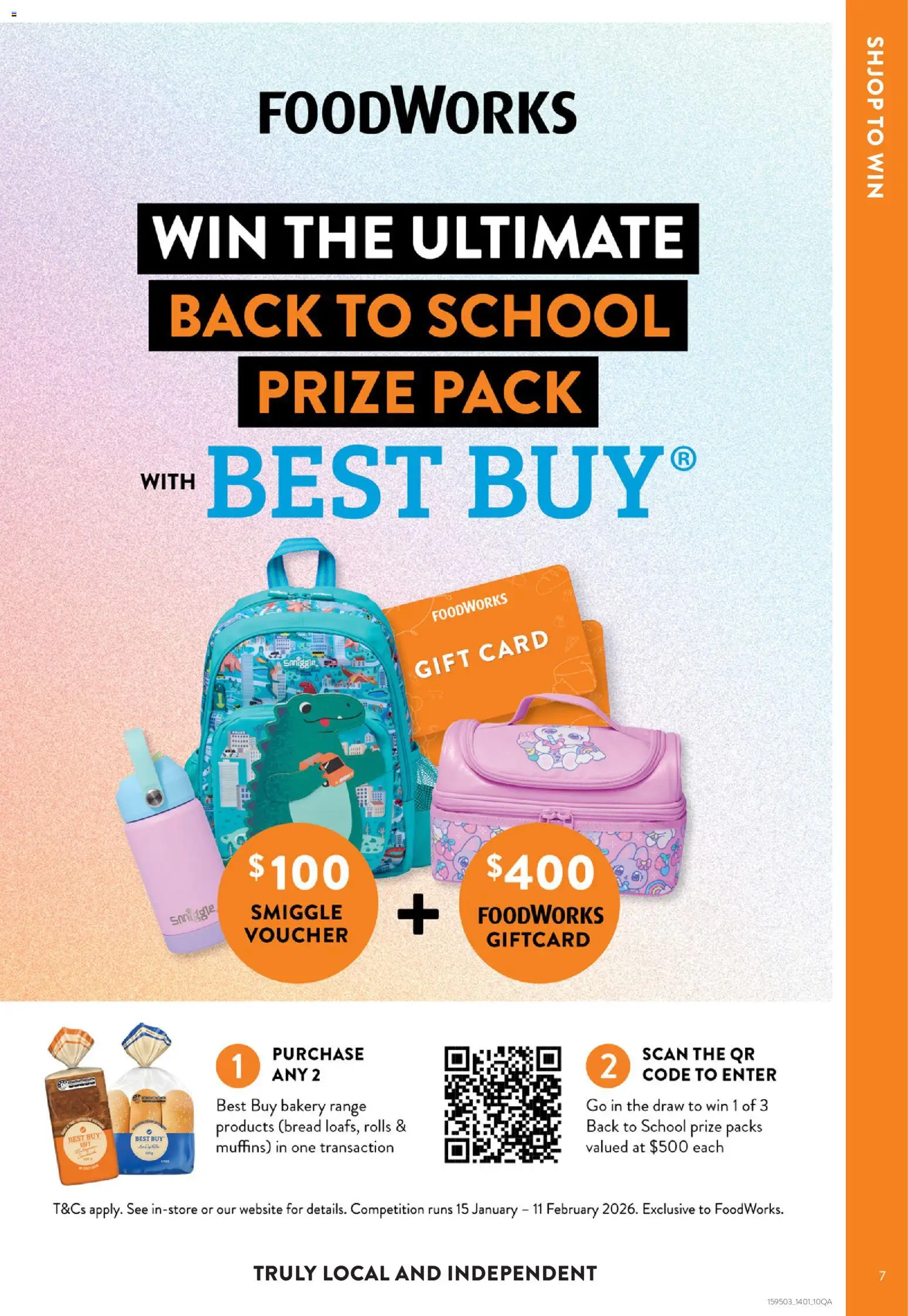 Foodworks catalogue - valid from 14.01.2026 | Page: 7 | Products: Bread, Muffins, Bakery