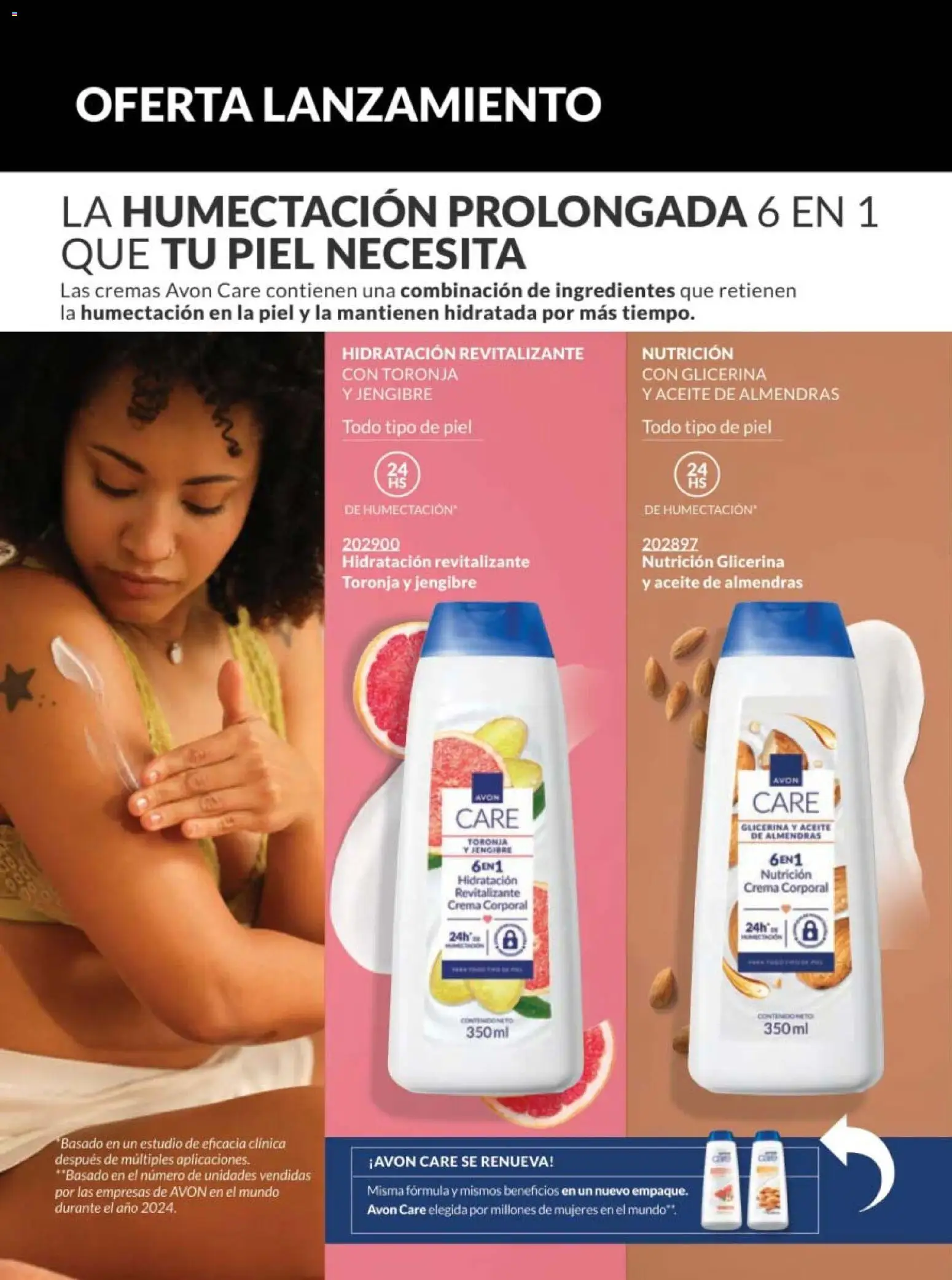 Nuevas ofertas de AVON válidas en toda la República Mexicana desde el 28.11.2025. ¡Encuentra las mejores ofertas en AVON campaña 18 2025! | Página: 180 | Productos: Crema, Toronja, Body, Crema corporal