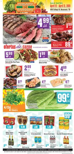 Preview of Market Basket weekly ads valid from 15.04.2026