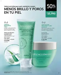 Ésika catálogo -  Vista previa de la revista de la tienda Ésika valido desde el 13.03.2026 | Página: 85 | Productos: Crema, Brillo