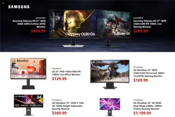 Preview of Canada Computers - Weekly flyer from shop Canada Computers valid from 17.10.2025 | Page: 6 | Products: Monitor