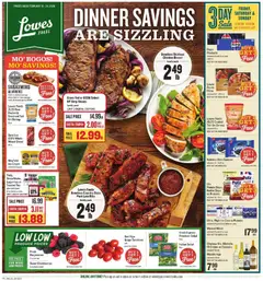 Preview of Lowes Foods weekly ads valid from 18.02.2026