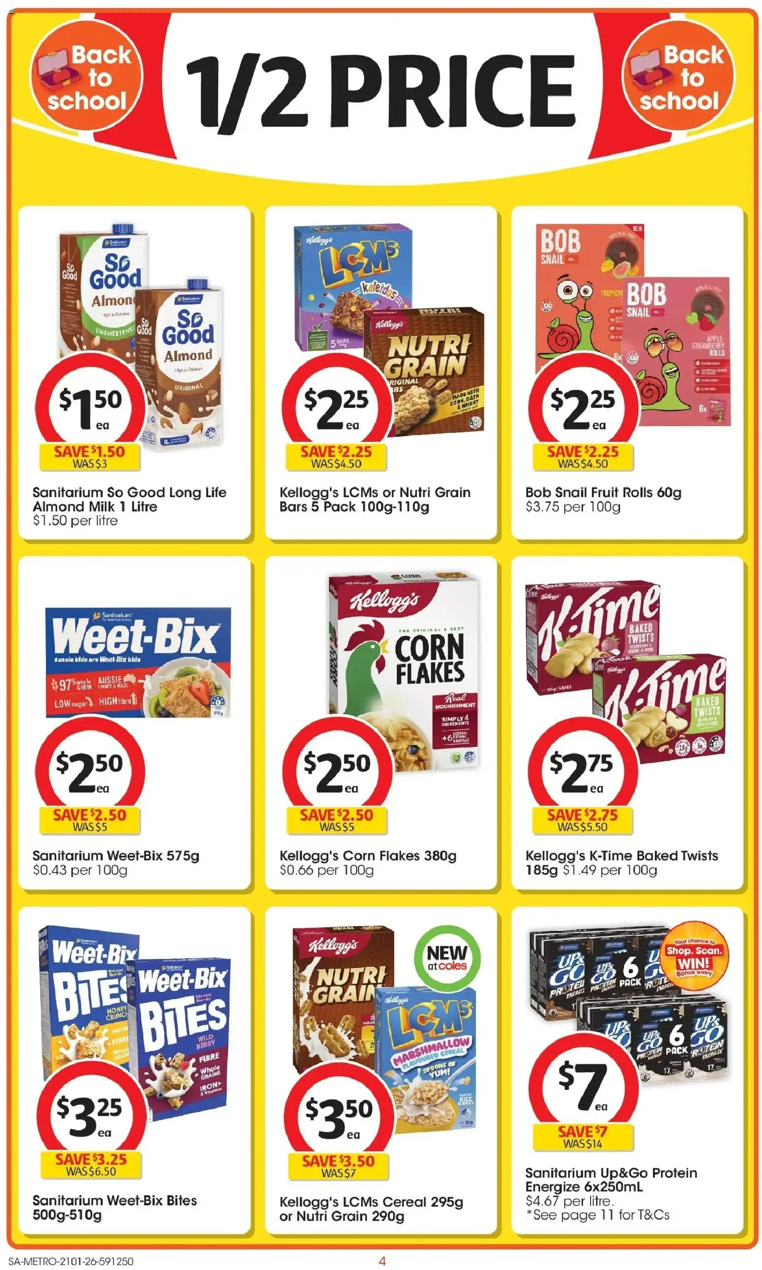 Coles catalogue - valid from 21.01.2026 | Page: 4 | Products: Rice, Oats, Wheat, Iron
