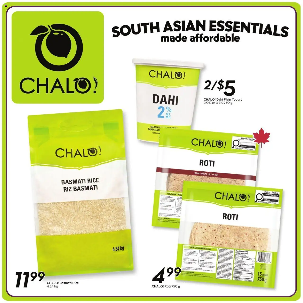 Sobeys flyer valid from 16.10.2025 | Page: 16 | Products: Rice, Yogurt