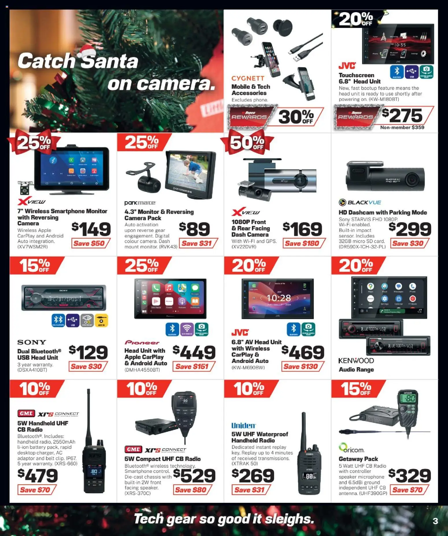 Repco catalogue - valid from 01.12.2025 | Page: 3 | Products: Battery, Belt, Audio, Usb