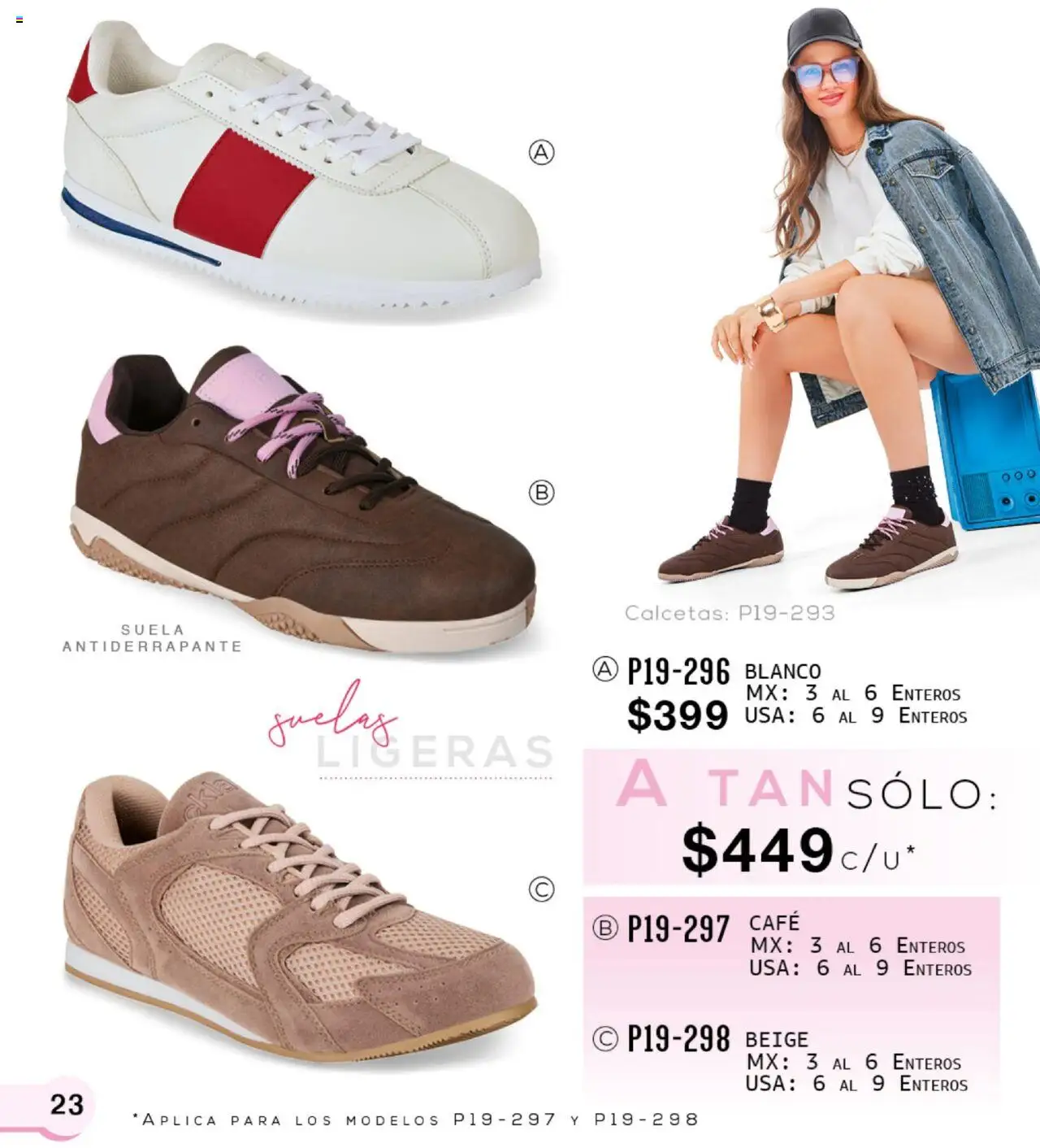 Nuevas ofertas de Cklass válidas en toda la República Mexicana desde el 16.09.2025. ¡Encuentra las mejores ofertas en Cklass - Catálogo Invierno Sportbrands! | Página: 261 | Productos: Calcetas, Café