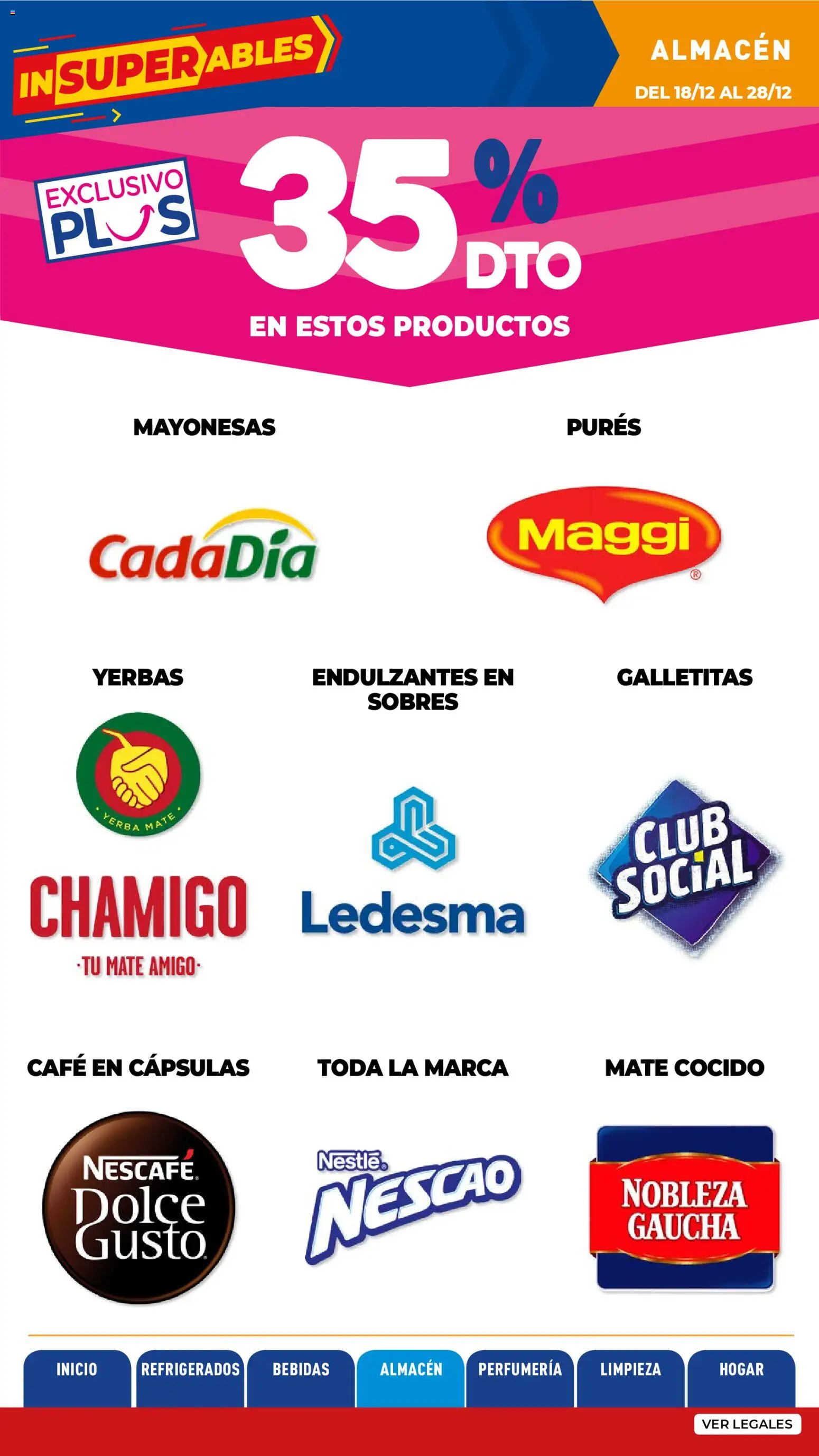 La Anonima catálogo │ válido desde el 18.12.2025 | Página: 20 | Productos: Mate, Galletitas, Yerba, Mate cocido