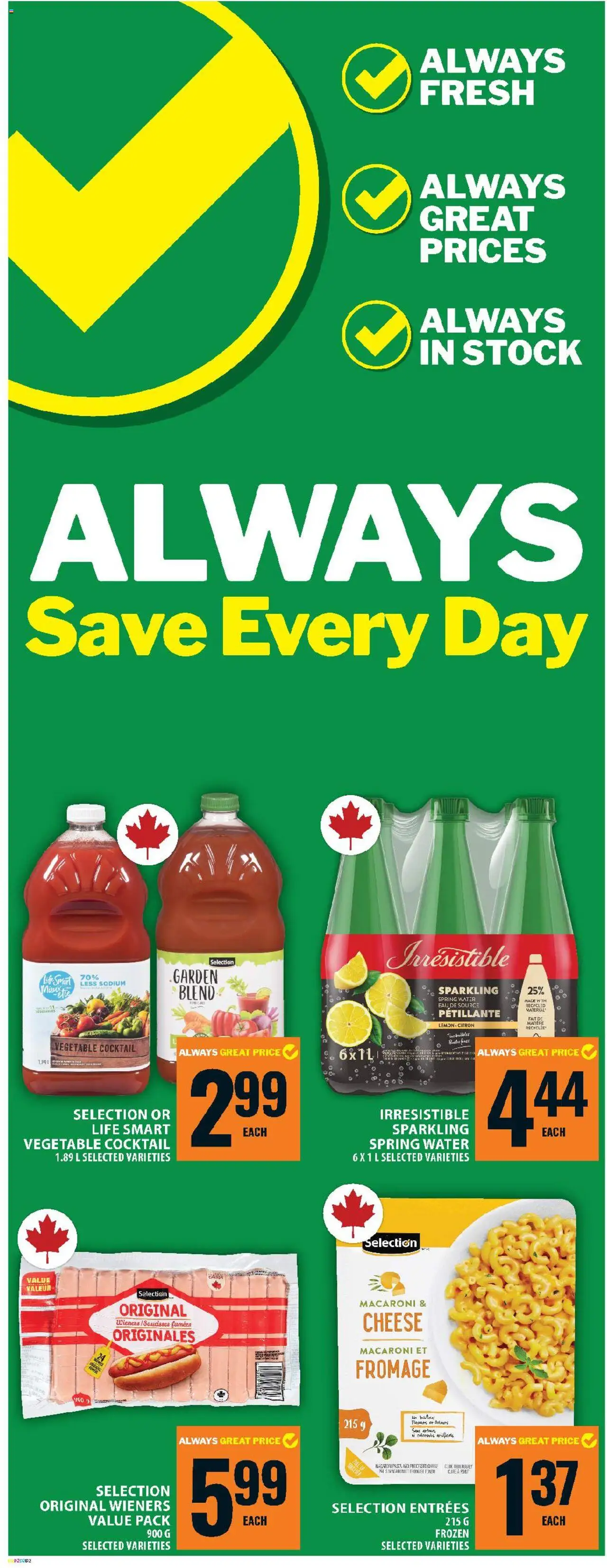 Food Basics flyer valid from 21.08.2025 | Page: 12 | Products: Cheese