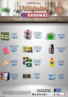 Bahamas Supermercados - Ofertas Especial Utilidades - Pré-Visualização do folheto da loja Bahamas Supermercados, válido de 16.11.2025 | Página: 2 | Produtos: Bucha vegetal, Esponja, Potes, Vassoura