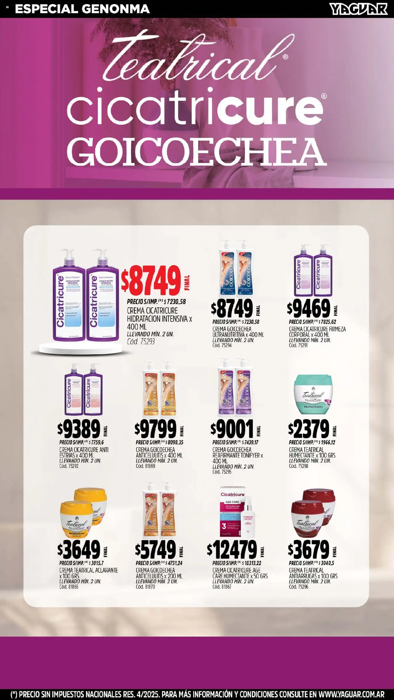 Yaguar - Bahía Blanca │ válido desde el 29.09.2025 | Página: 22 | Productos: Crema