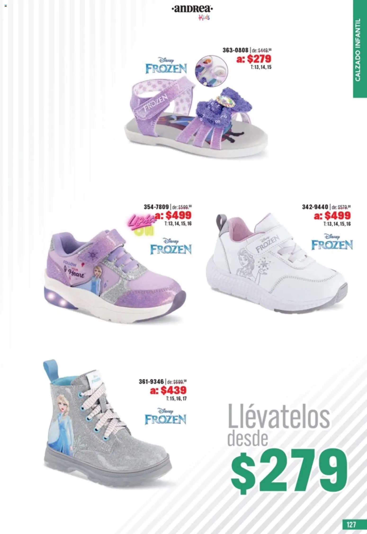 Nuevas ofertas de Andrea válidas en toda la República Mexicana desde el 05.04.2026. ¡Encuentra las mejores ofertas en Andrea catálogo Outlet! | Página: 127