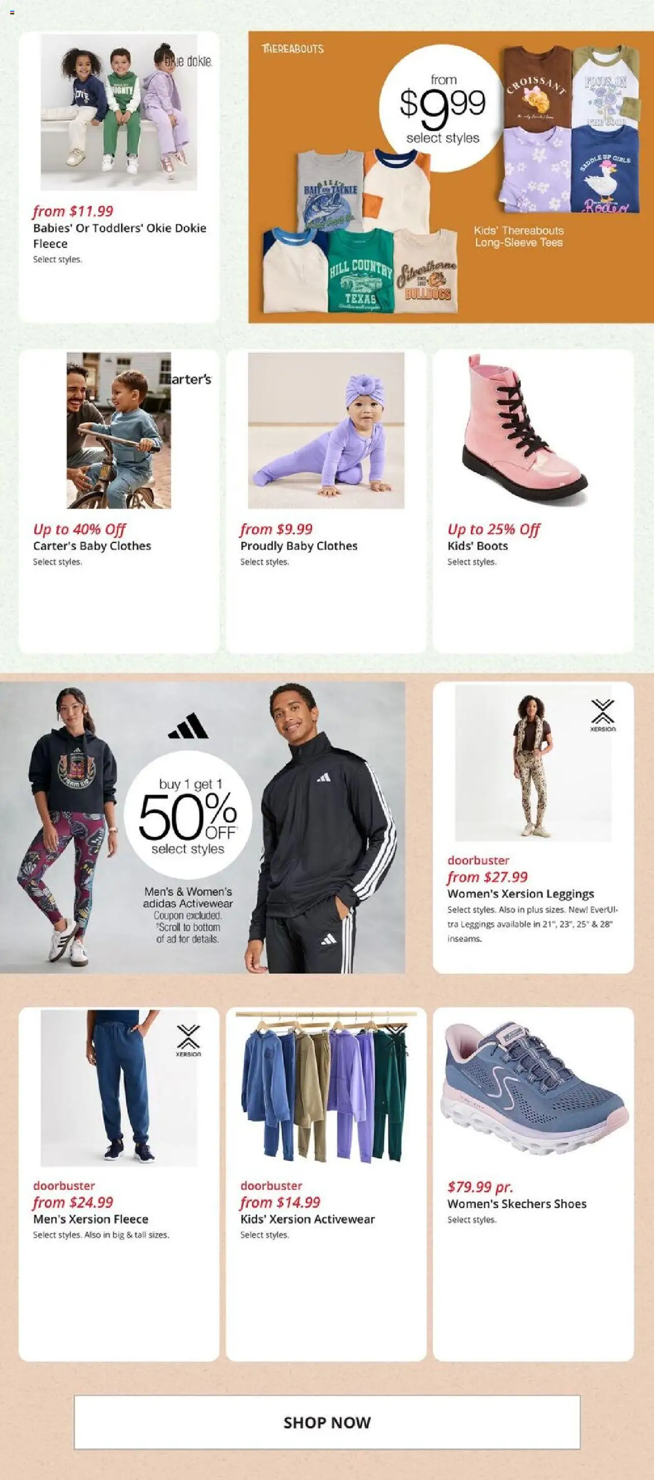 JCPenney Weekly Ad - valid from 29.09.2025 | Page: 5 | Products: Clothes, Leggings, Boots